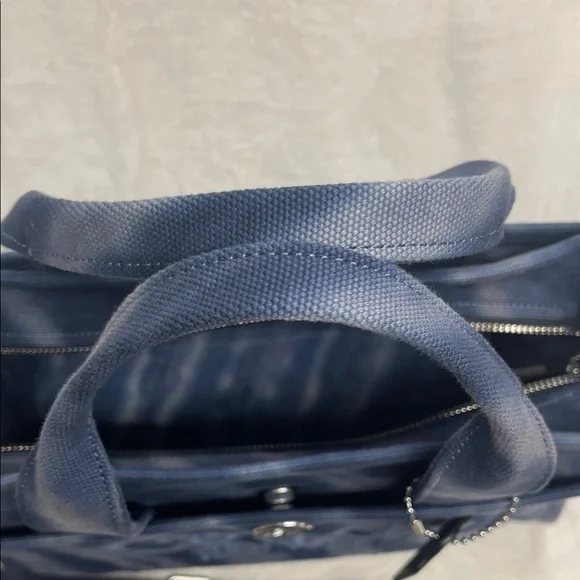 NWOT Coach Blue Tie-Dye Tote Bag - Picture 16 of 16